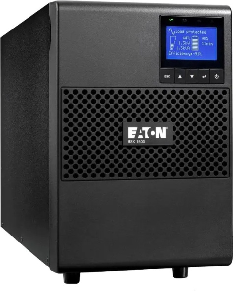 ИБП (On-line) Eaton 1500ВА(1350Вт) 9SX1500i Tower, 190~276В, черный
